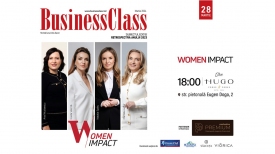 WOMEN IMPACT: BusinessClass celebrează antreprenoriatul feminin într-o seară de excepție 