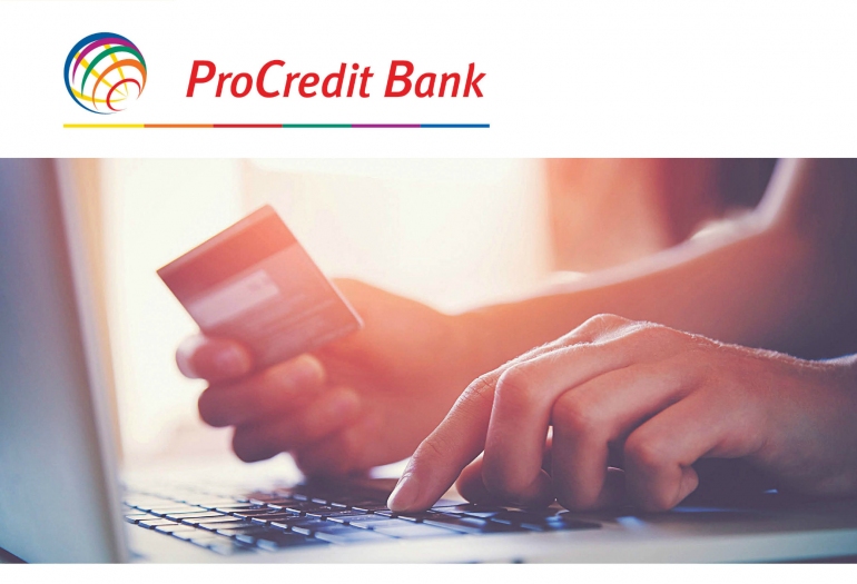 ProCredit Bank: Как обезопасить себя во время интернет-покупок?